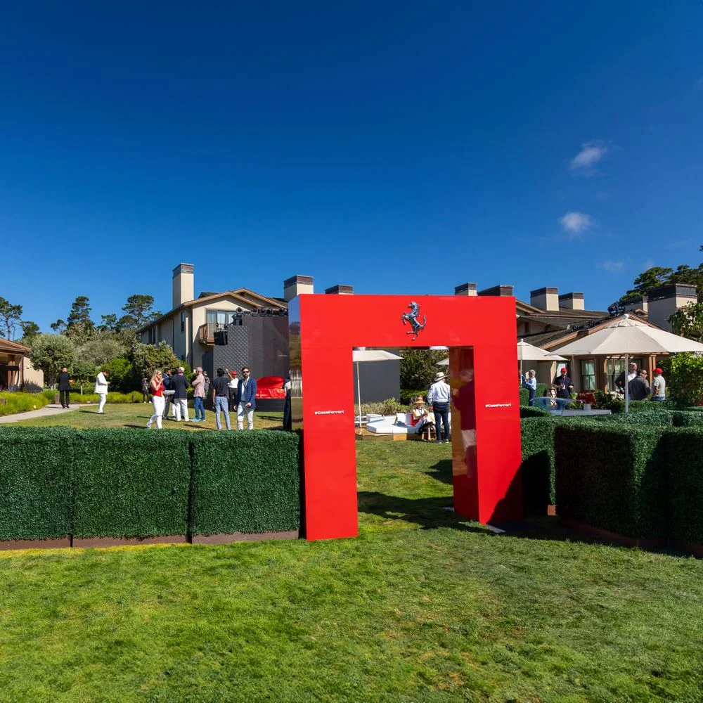 Casa Ferrari hospitality experience at Pebble Beach