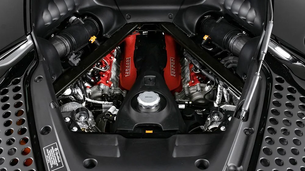 Ferrari SF90 Stradale twin-turbo V8 engine