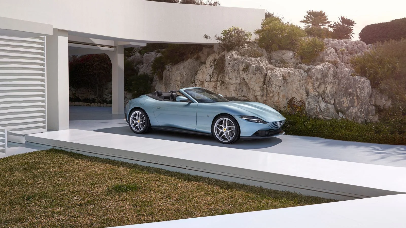 Ferrari Roma Spider open-top grand tourer
